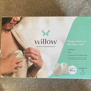 BRAND NEW Willow 3rd Generation Pump - 24mm